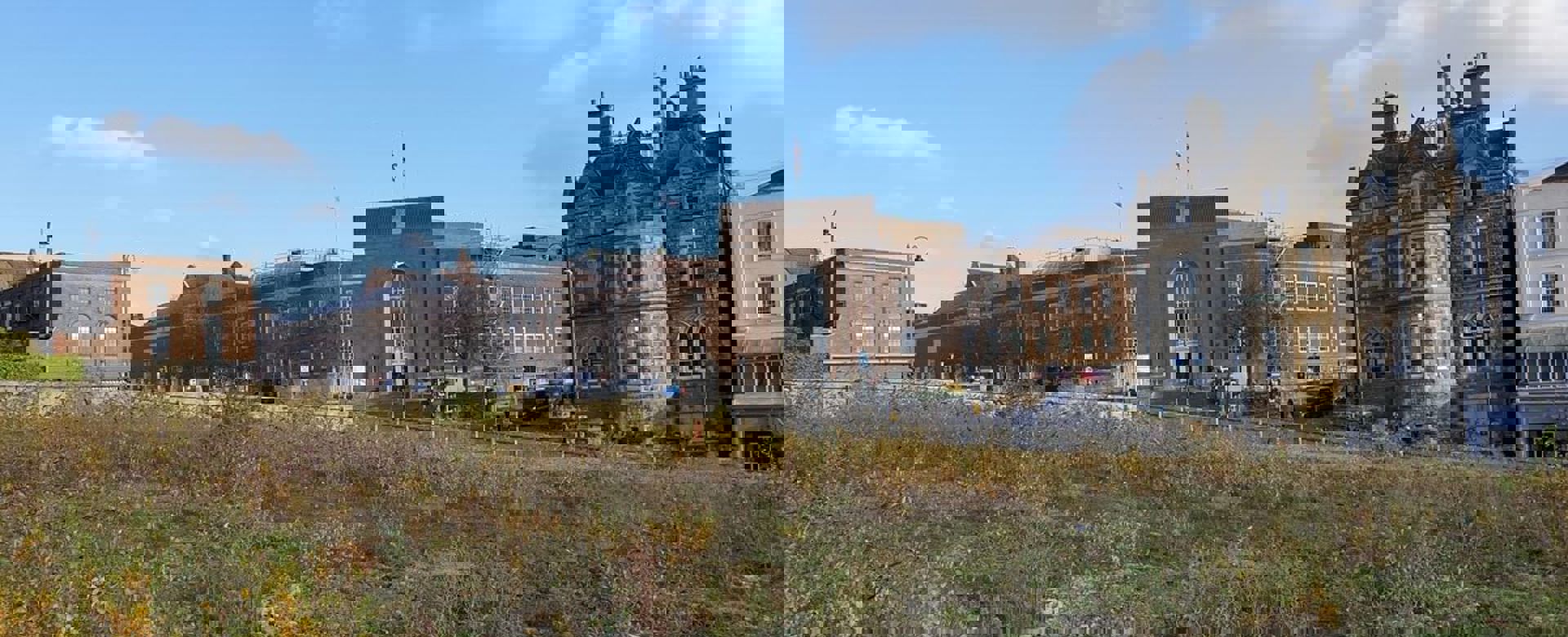 Looking Across Site Towards Mount Pleasant Rd (1)