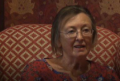 "Everyone around feels like friends, both residents and staff. It's a good life."